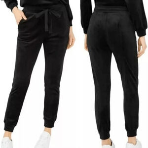 House Of Harlow 1960 Black Velour Jogger Pants 2X
